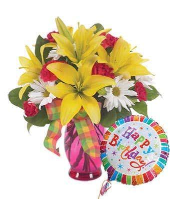 Sunny and Bright Birthday Bouquet